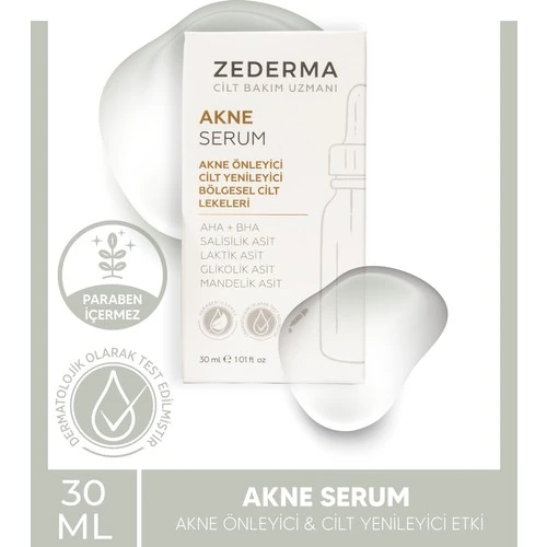 Zederma Akne Karşıtı Serum 30 ml - Resim 2