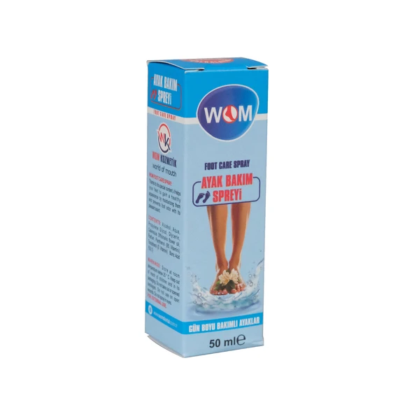 Wom Ayak Bakım Spreyi 50 ml ürün görseli