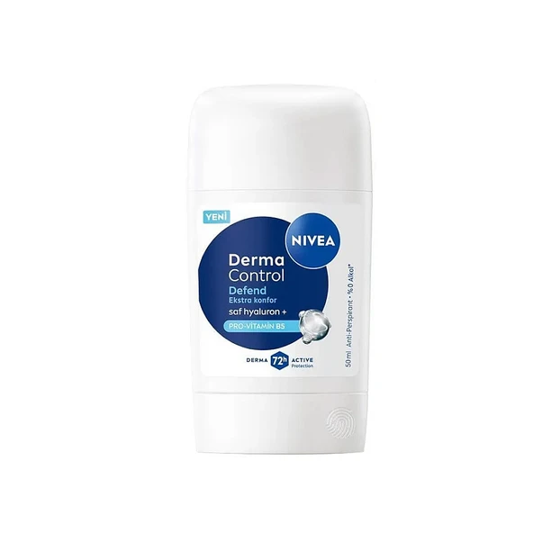 Nivea Derma Control Defend 72h Terleme Karşıtı Stik 50 ml ürün görseli