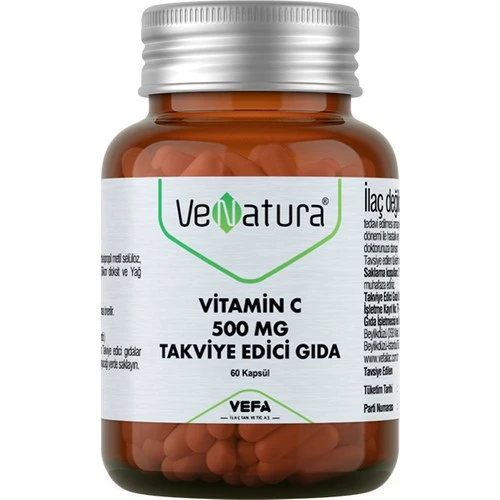 Venatura Vitamin C 500 mg 60 Kapsül ürün görseli 1