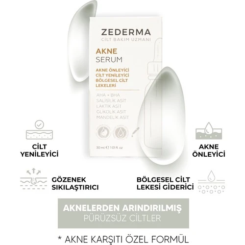 Zederma Akne Karşıtı Serum 30 ml - Resim 4