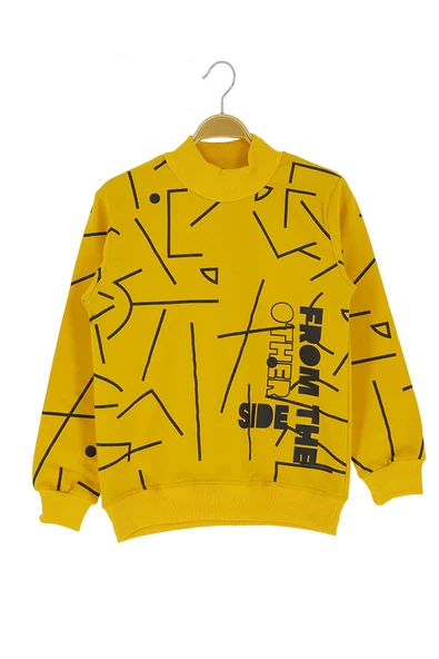 Erkek Çocuk SweatShirt Şardonlu 2 İplik - Resim 2