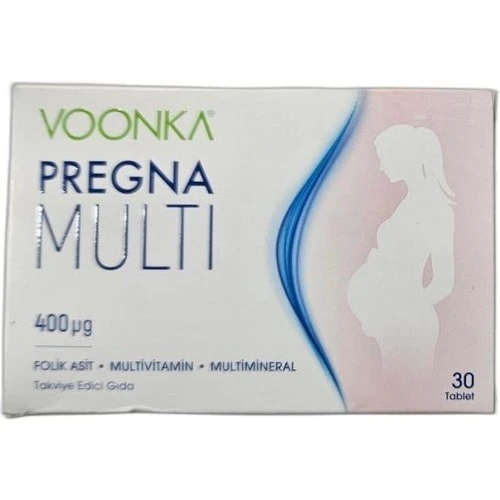 Voonka Pregna Multi 30 Tablet ürün görseli