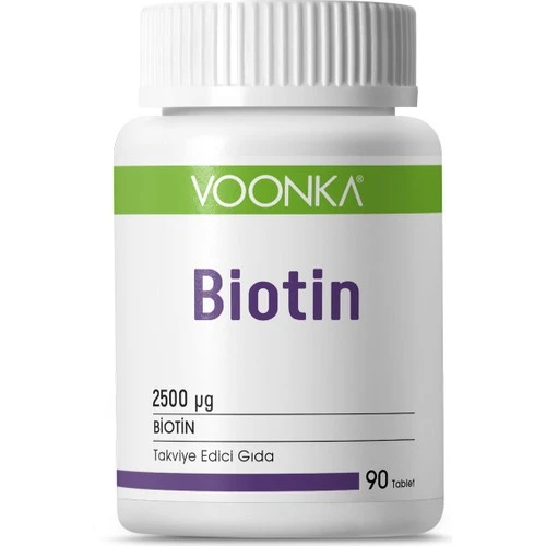 Voonka Biotin 90 Tablet ürün görseli