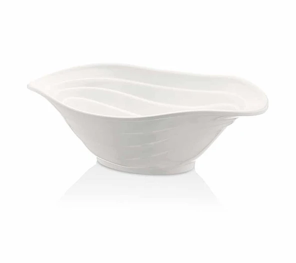 Külsan 18033 Beyaz 33x23cm Gastrobutik Düet Kase