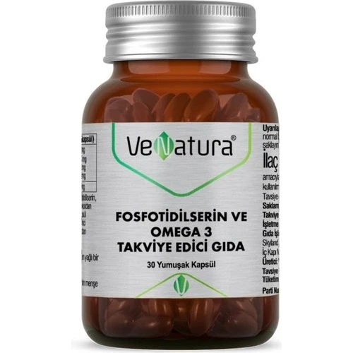 Venatura Fosfotidilserin Ve Omega-3 30 Yumuşak Kapsül ürün görseli