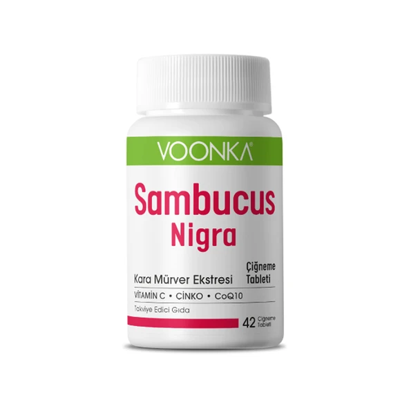 Voonka Sambucus Nigra Çiğneme 40 Tablet ürün görseli 1