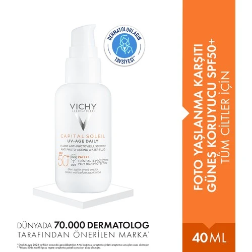 Vichy Capital Soleil UV Age Daily SPF50+ 40 ml ürün görseli