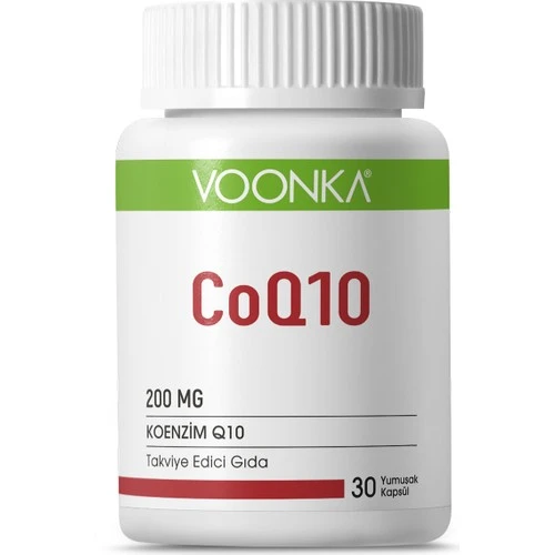 Voonka Co Q10 100 mg 30 Yumuşak Jel ürün görseli