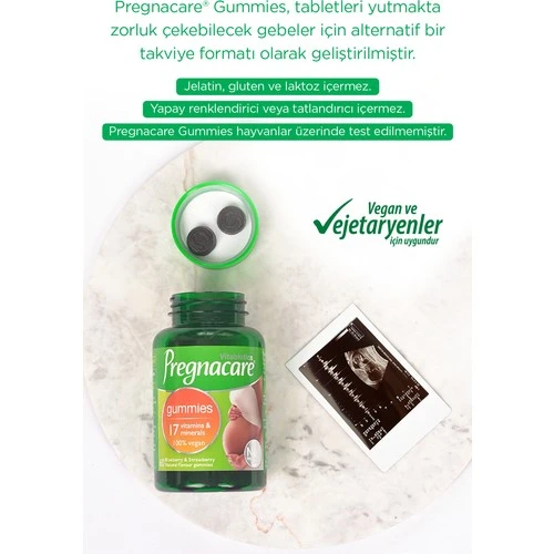 Vitabiotics Pregnacare 60 Gummies ürün görseli 1