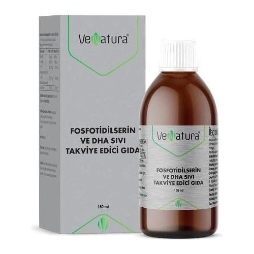 Venatura Fosfotidilserin ve DHA Sıvı Takviye Edici Gıda 150 ml ürün görseli
