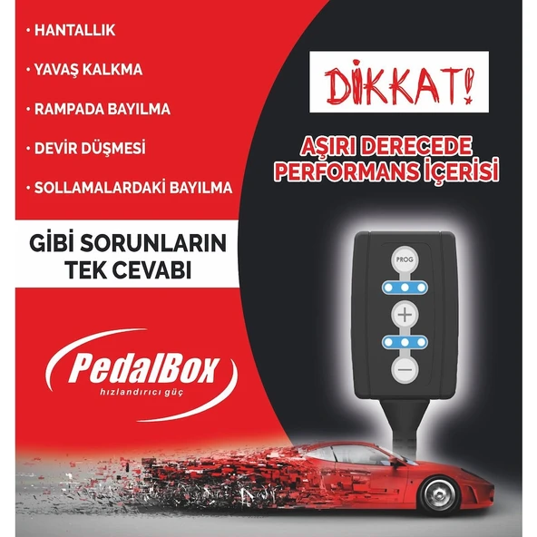 3742 Kodlu PedalBox Gaz Tepkime Cihazı ( Made in Germany ) - Resim 3