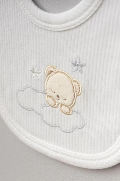 Bebitof %100 Pamuk Sweet Dreams Desenli Bebitof 5 Parça Yenidoğan Hastane Çıkışı Zıbın Seti BBTF.EKR.20107 - 4