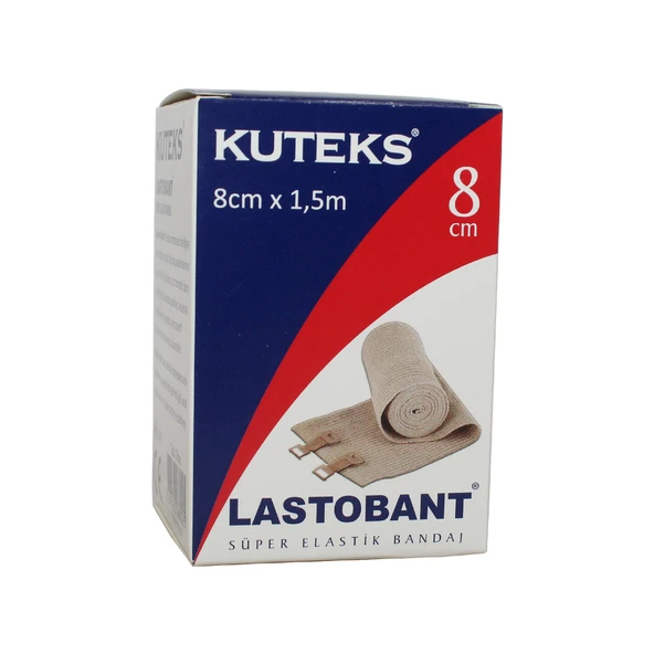 Kuteks Elastik Bandaj 8 cm x 3,5 m ürün görseli