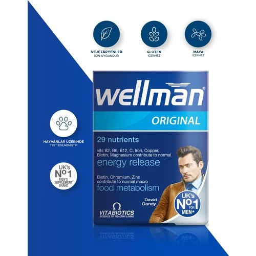 Wellman Original 30 Tablet ürün görseli