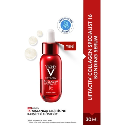 Vichy Liftactiv Collagen Specialist 16 Bonding - Cilt Bakım Serumu 30ml ürün görseli