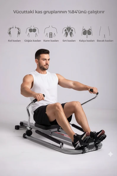 robo Kürek çekme Spor Aleti - 7