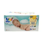 Uni Baby Yenidoğan Islak Mendil 40 Yaprak 3lü ürün görseli 1