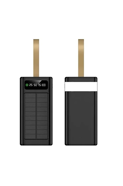 Solar 30.000 Mah 20W Güneş Enerjili Powerbank Usb Çıkışlı Mikro Tycp - 2