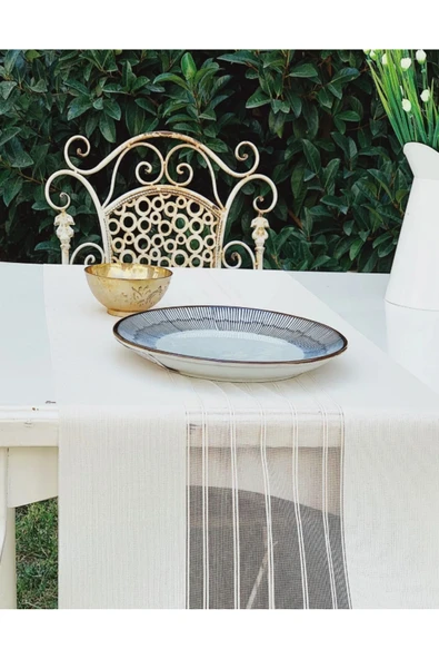 eshowrom Tül Dokuma Kumaş Runner ürün görseli