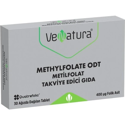 Venatura Metilfolat 400 mcg Ağızda Dağılan 30 Tablet ürün görseli
