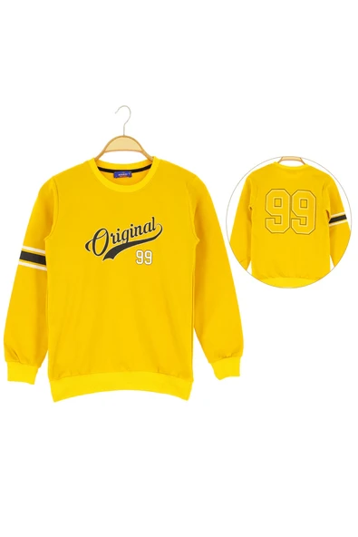 Erkek Çocuk SweatShirt 2 İplik Şardonlu - Resim 2