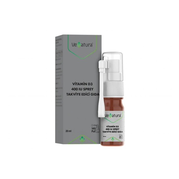 Venatura Vitamin D3 400 IU Sprey 20 ml ürün görseli