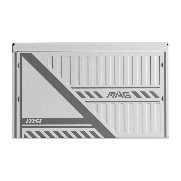 MSI MAG A650BNL WHITE 650W 80 Plus Bronze 120mm Fan Power Supply - 2