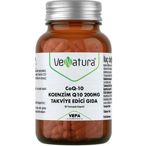 Venatura Koenzim Q10 200 mg 30 Kapsül ürün görseli