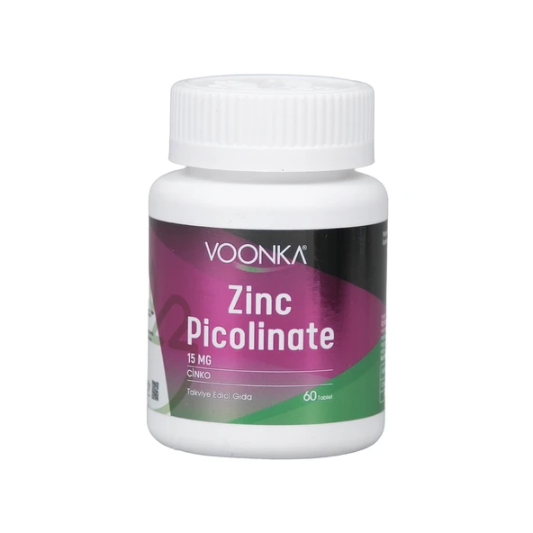 Voonka Zinc Picolinate 60 Tablet ürün görseli