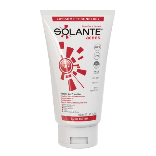 Solante Acnes Losyon SPF50+ 50 ml ürün görseli