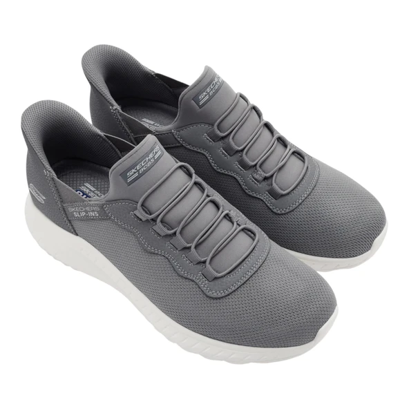 Bobs Squad Chaos - Gri Bağcıklı Erkek Ayakkabısı Daily Hype 118300 GRY - 6