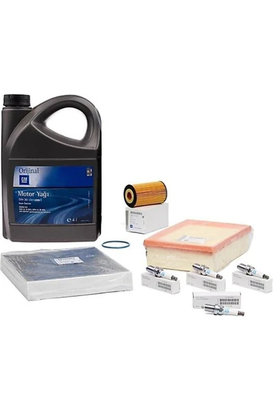 Chevrolet Trax 1.4 Turbo A14 Net / B14 Net Periyodik Bakım Seti Gm ürün görseli 1