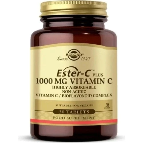Solgar Ester-C Plus 1000 mg 30 Tablet ürün görseli 1