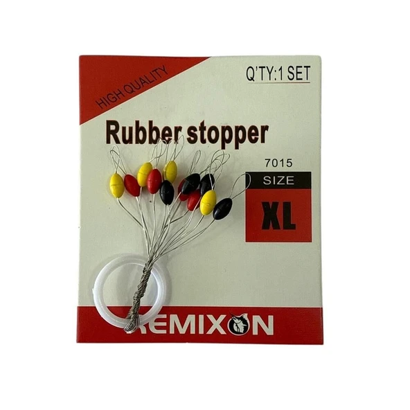 Remixon 7015  Kauçuk Misina Stoperi 12 Adet - Resim 2