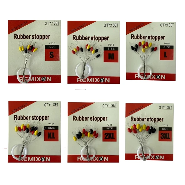 Remixon 7015  Kauçuk Misina Stoperi 12 Adet ürün görseli 1