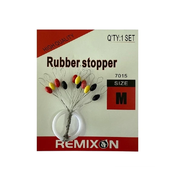 Remixon 7015  Kauçuk Misina Stoperi 12 Adet - Resim 4