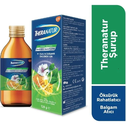 Theranatur Bitkisel Şurup 128 gr ürün görseli