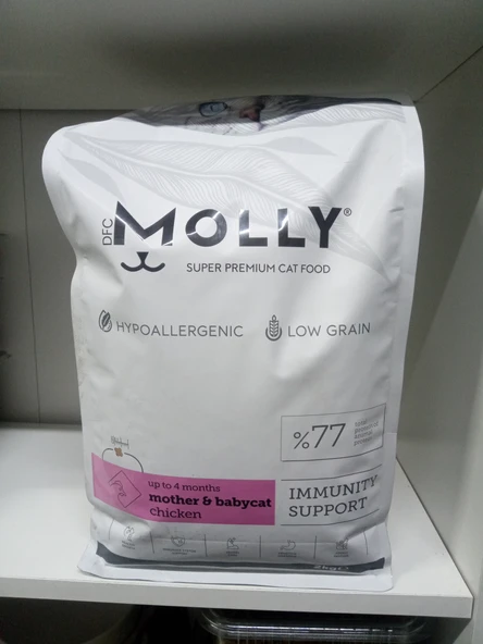 Molly BABYCAT Yavru Kedi Hypoallergenıc Mama Tavuklu 2 kg - 1