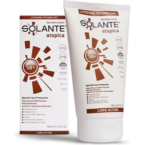 Solante Atopica Losyon SPF50 150 ml ürün görseli