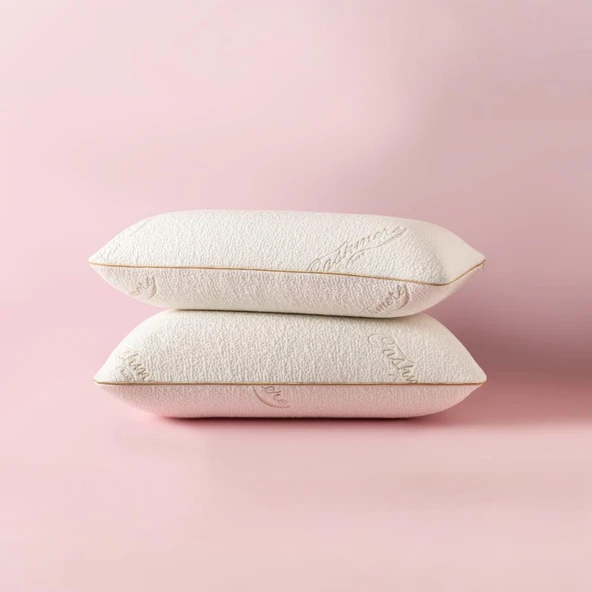 Moln Cashmere Visco Yastık | Lüks Uyku ve Termal Rahatlık - Resim 9