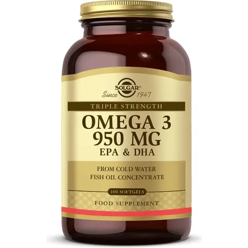 Solgar Omega-3 950 mg 100 Kapsül ürün görseli