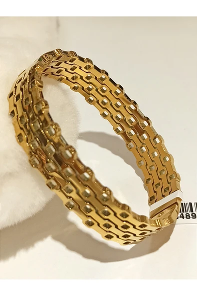 Monalisa Home Gold Renk Lüks Figürlü Gösterişli  Bileklik ürün görseli 1