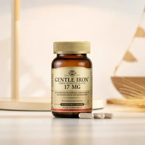 Solgar Gentle Iron 17 mg 90 Kapsül - Resim 2