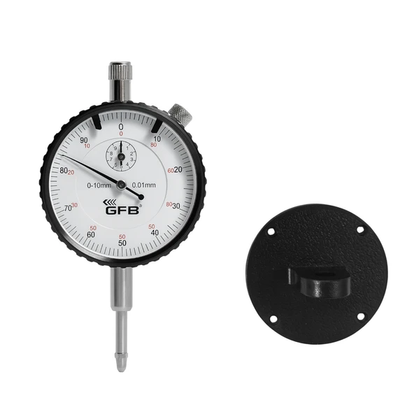 Mekanik Analog İbreli Kulaklı Komparatör Saati 0.1 mm-10 mm Mekanik Kadranlı Çevrimli Ölçüm Ayaksız ürün görseli