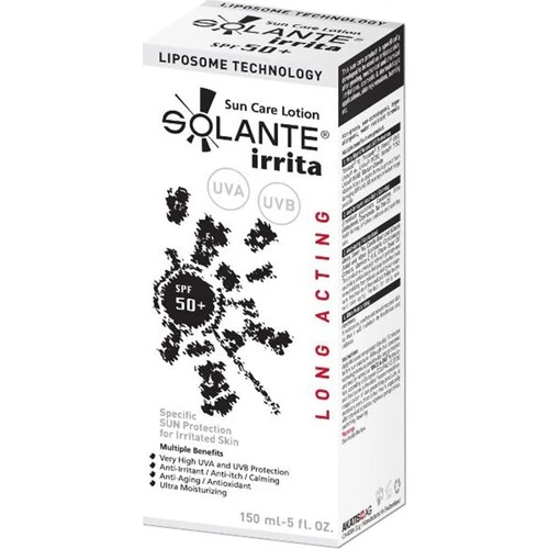Solante Irrita Soin Solaire Losyon SPF50 150 ml ürün görseli