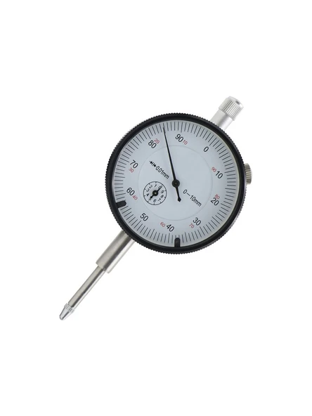 Mekanik Analog İbreli Kulaklı Komparatör Saati 0.1 mm-10 mm Mekanik Kadranlı Çevrimli Ölçüm Ayaksız - Resim 6