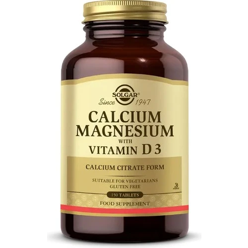 Solgar Calcium Magnesium Vitamin D3 150 Tablet ürün görseli