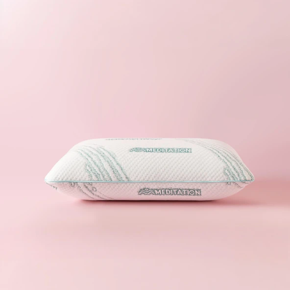 Moln Meditation Visco Yastık Anti-Stress Ortopedik Uyku Yastığı 60x40x15 cm - Resim 4