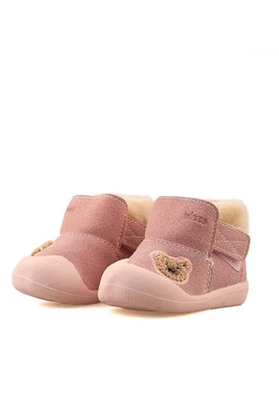 Vicco Kind 946.E24K.409 Anatomik Taban Kız Çocuk İlkadım Bot Pudra 19-21 - Resim 4